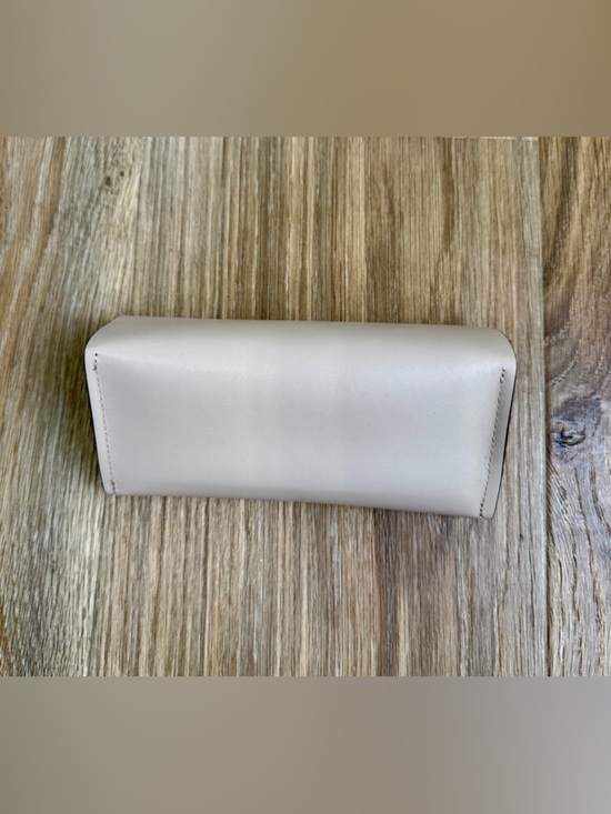 Roberto Cavalli Beige Leather Sunglasses Case Firenze Logo main image 4